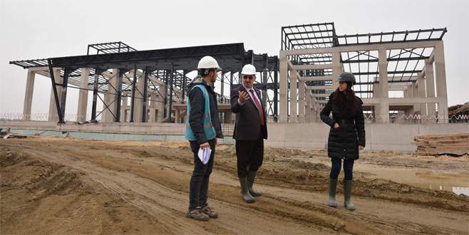 Bursa’da 25 milyonluk dev tesis yükseliyor