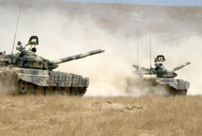 Ermenistan mevzileri vuruldu