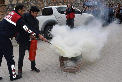 Deprem tatbikatı gerçek oldu