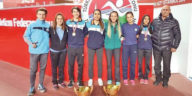 Osmangazili atletlerden 5 madalya