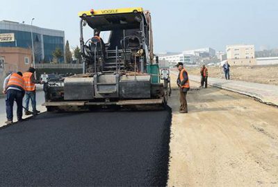 İmara açılan yeni yollar asfaltlanıyor