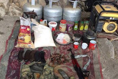 Van’da çok sayıda mühimmat ele geçirildi