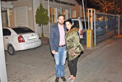 Soluğu karakolda aldı