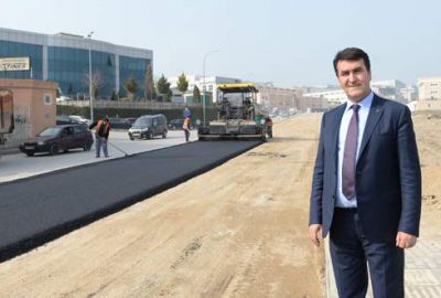 Yeni imara açılan yollar asfaltlanıyor