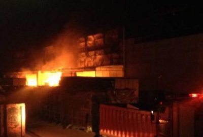 Kocaeli’nde otomobil fabrikasında büyük yangın