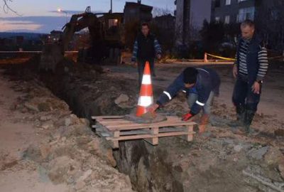 Çanakkale’de patlamamış top mermisi bulundu