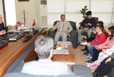 Edebali minik öğrencileri ağırladı