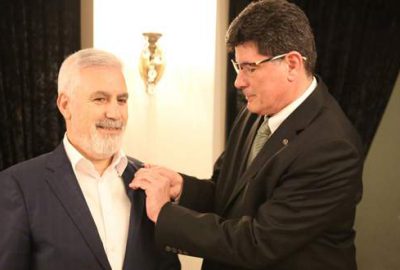 UNESCO Derneği’nden Mustafa Bozbey’e rozet