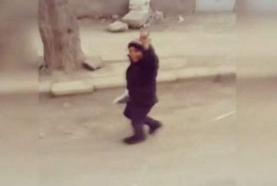 El Bab sokaklarında Mehter Marşı