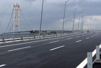 Gebze-Orhangazi-İzmir Otoyolunun Gemlik Kavşağı açılıyor