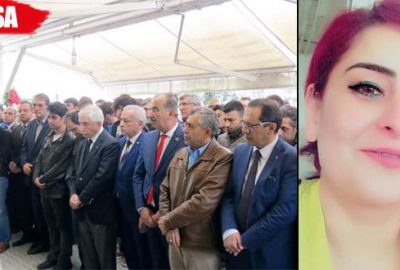 Kazada hayatını kaybeden Leyla Çiçek toprağa verildi