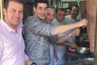 Kebap yemeye Bursa’ya geldi