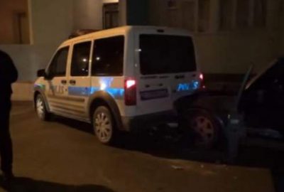 İstanbul’da polis aracına silahlı saldırı