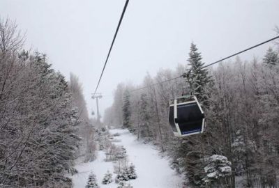 Uludağ’a kar yağdı