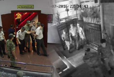 Darbe gecesinin çarpıcı kareleri!