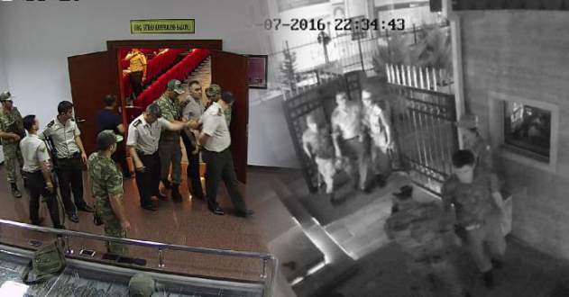 Darbe gecesinin çarpıcı kareleri!