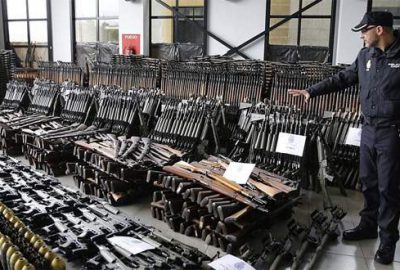 İspanyol polisi 10 bin silah ele geçirdi
