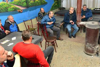 Edebali esnafın yanında