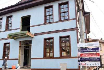 Tarihi okul binasını Büyükşehir yeniliyor