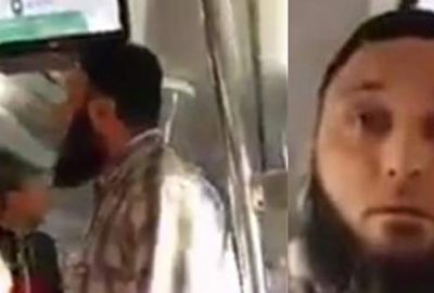 ‘Dedelerim Osmanlı’ dedi otobüsteki sevgilileri kameraya çekti