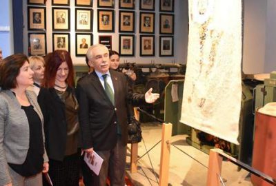 Tekstil Müzesi’nde dokuma ve gravür sergisi