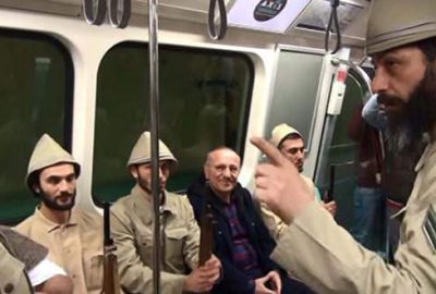 Metroda Çanakkale ruhunu yaşattılar