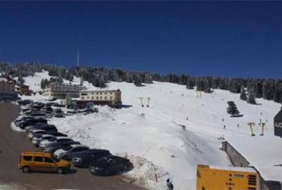 Uludağ’da kar kalınlığı 125 santime ulaştı