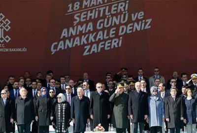 Devlet erkanı Şehitler Abidesi’nde