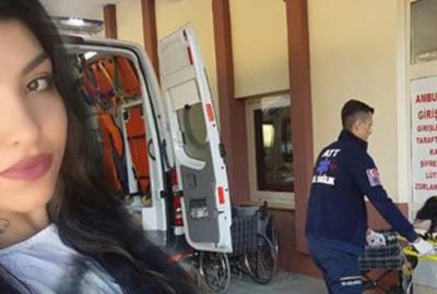 Peşindekilerden kaçan genç kadın otomobil altında kaldı