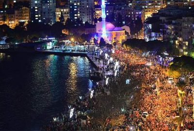 Çanakkale’de fener alayı