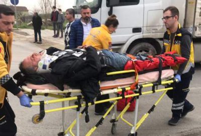 Bursa’da motosiklet kazası: 1 yaralı