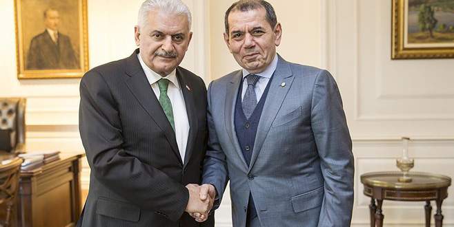 Başbakan, Galatasaray Başkanı’nı kabul etti