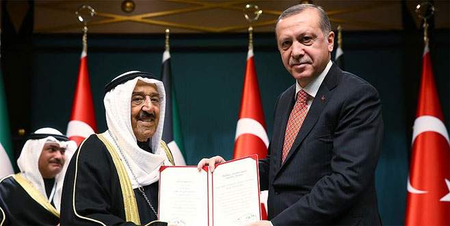 Kuveyt Emiri el Sabah’a Devlet Nişanı