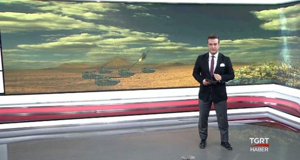 Türk televizyon tarihinde bir ilk! TGRT Haber ekranlarında yayınlanan Mehmet Aydın ile TGRT Anahaber'de Türk