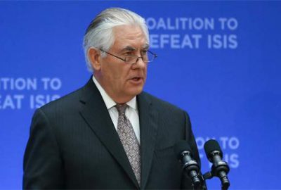 Tillerson’dan ‘Fırat Kalkanı Harekatı’ vurgusu