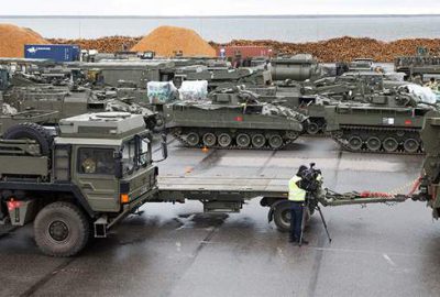 Estonya’ya büyük NATO yığınağı