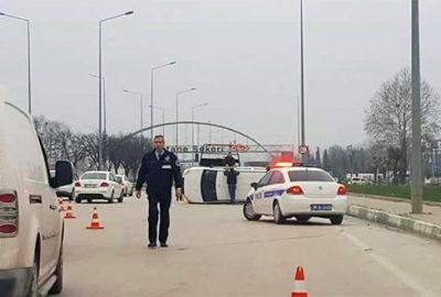 Bursa’da peş peşe kazalar: 4 yaralı