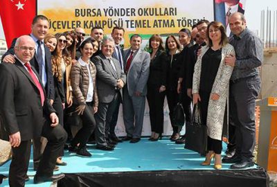 Yönder Okulları Üçevler Kampüsü’nün temeli coşkuyla atıldı