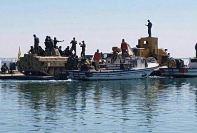 Rakka operasyonu’nda Fırat Nehri’nden böyle geçtiler