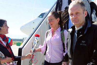 İsveç’ten ilk turist kafilesi geldi