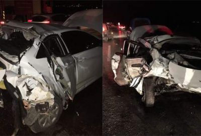 Ankara’da askeri araç ile otomobil çarpıştı: 6 yaralı