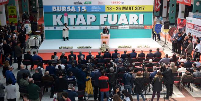 Bursa 15. Kitap Fuarı sona erdi