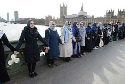 Müslüman kadınlardan dayanışma mesajı