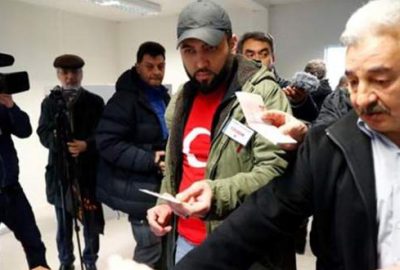 Yurt dışı oylarında ilk gün tarihi rakam