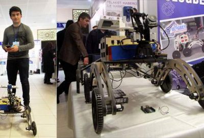 NASA’nın kullandığı robotun benzerini geliştirdi