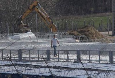 Sığınmacılar için konteyner kamp