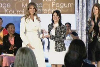 Saadet Öğretmen’e ABD’den cesaret ödülü