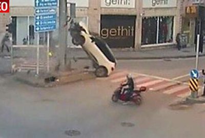 Kameralara yansıyan görüntüler yürekleri ağızlara getirdi