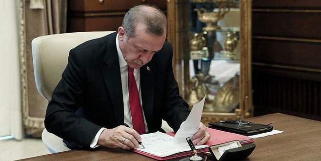 Cumhurbaşkanı Erdoğan’dan 15 kanuna onay