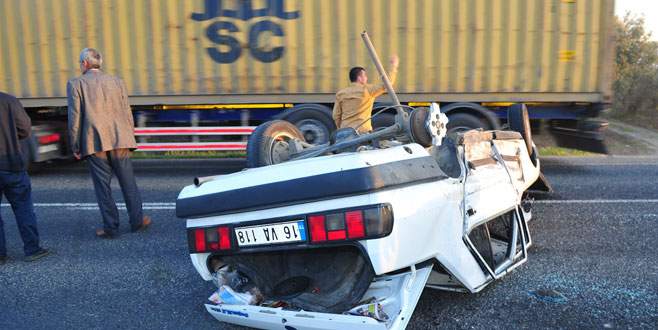 Bursa’da feci kaza! 2 yaralı